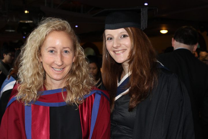 Alumna, Alana Stein and Dr Walsh