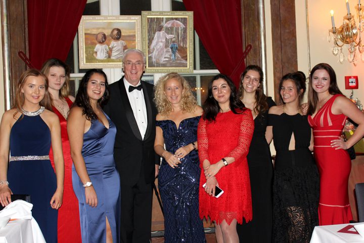 Dr Walsh and Ambassador Michael Collins at Munich Chapter Irish Charity Ball 2018