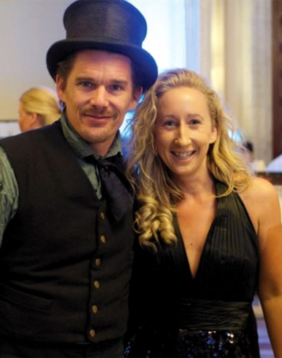 Susan and Ethan Hawke (Professional Hollywood Actor)- Ovidiu Rom Charity Ball 2011