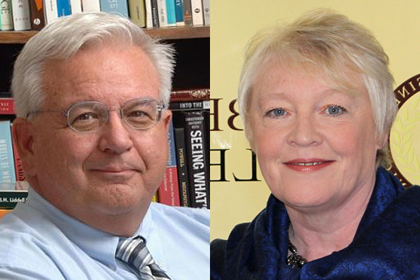 Date with the Dean: Mary McKenna and Marc Ventresca